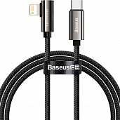 Кабель Baseus Legend Series Elbow Fast Charging Data Cable Type-C to iP PD 20W 1м Black (CATLCS-01)