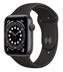 Смарт-годинник Apple Watch Series 6 GPS Space Gray Aluminum Case with Black Sport Band