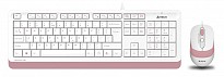 Комплект (клавіатура + мишка) A4-Tech Fstyler F1010 USB Pink