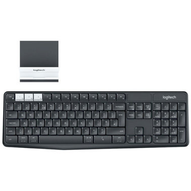 Клавіатура Logitech K375s Multi-Device Graphite