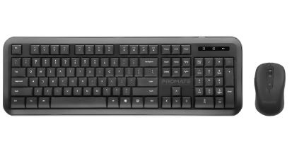 Комплект (клавіатура + миша) Promate PROCOMBO-6 USB Black