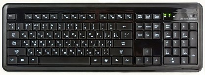 Клавіатура дротова HQ-Tech KB-307F USB (White)