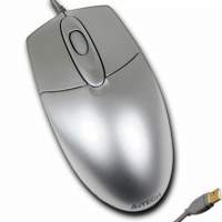 Мышка A4-TECH OP-720 Silver, USB