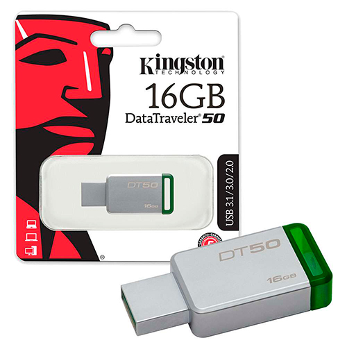 Флешка USB3.1 KINGSTON DT50 16Gb