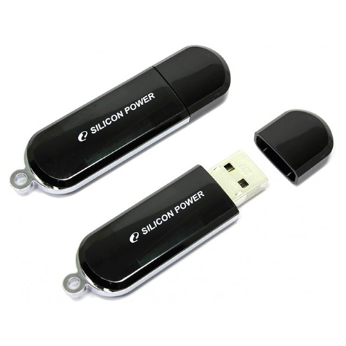 Флешка USB2.0 SiliconPower Lm322 32Gb Black