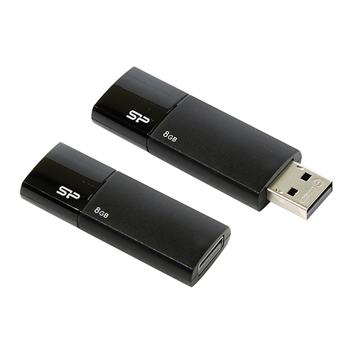 Флешка USB2.0 SiliconPower U05 16Gb Black