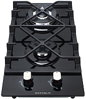 Варильна поверхня газова Grunhelm GHGW 0229 MB WOK (Domino)