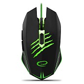 Миша Esperanza MX209 Claw USB Black/Green (EGM209G)