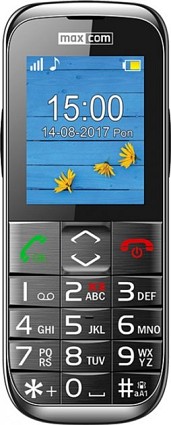 Мобільний телефон Maxcom MM720 Black 2.2