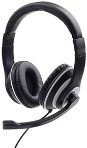 Навушники Gembird MHS-03 Black/White (MHS-03-BKWT)