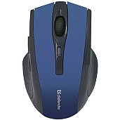 Миша Defender Accura MM-665 Wireless Blue (52667)