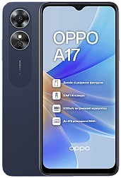 Смартфон Oppo A17 4/64GB Midnight Black