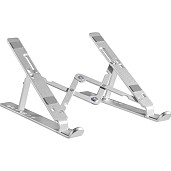 Підставка для ноутбука HiSmart LPS03-3 Aluminum Silver (HS082826)