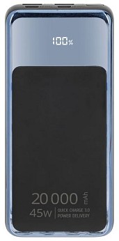 УМБ (Power Bank) RivaCase Rivapower VA1075 20000 mAh 45W Black