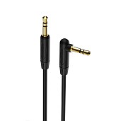 Кабель Borofone BL4 audio AUX 3.5 мм AUX 3,5 мм 1m Black (BL4B)
