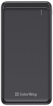 УМБ (Power Bank) ColorWay 10000mAh Slim, Black