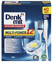 Таблетки для посудомийної машини Denkmit Multi-Power12 40шт