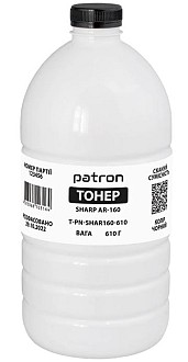 Тонер Patron Sharp AR-160 610 г Black (PN-SHAR160-610)