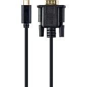 Адаптер-перехідник Cablexpert USB Type-C на VGA (A-CM-VGAM-01)