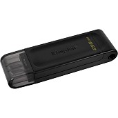 Флешка Kingston DataTraveler 70 256GB USB Type-C Black