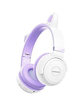 Навушники Promate Panda Lilac