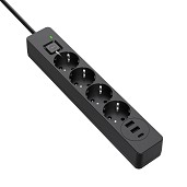 Мережевий фільтр-подовжувач СolorWay CW-CHE435PDB