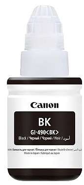 Контейнер Canon GI-490 Pixma G1400/G2400/G3400 135 мл Black (0663C001)
