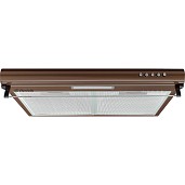 Витяжка пласка Perfelli PL 5144 Dark BR LED