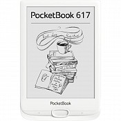  Електронна книга з підсвічуванням PocketBook 617 White (PB617-D-CIS)