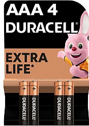 Батарейки Duracell AAA (LR03) MN2400, 4 шт