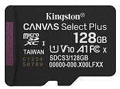 Карта пам'яті Kingston Canvas Select Plus microSDXC 128GB UHS-I U1 V10 (SDCS3/128GBSP)