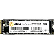 SSD диск ATRIA X500S 512GB M.2 2280 NVMe PCIe 3.0 x4 3D NAND (TLC) (ATNVMX500S/512)