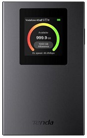 4G WI-FI-роутер Tenda 4G185 V4.0 (4G LTE CAT.4, Wi-Fi 6, 2,4 ГГц, Nano SIM, USB-C)