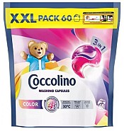 Капсули для прання Coccolino Color 3in1 XXL Pack, 60 шт