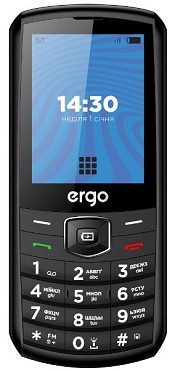 Мобільний телефон Ergo E285 Black