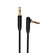 Кабель Borofone BL4 audio AUX 3.5 мм AUX 3,5 мм 1m Black (BL4B)