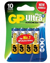 Батарейка GP Ultra Plus Alkaline АА LR6 (15AUP-U4) 4 шт