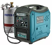 Генератор інверторний двотоплевний газ + бензин Konner&Sohnen KS 2000iG S