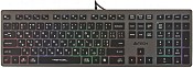 Клавіатура дротова A4Tech Fstyler FX60H USB Grey Neon backlit (USB HUB)