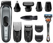 Тример Braun MGK7221 + бритва Gillette