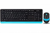 Комплект (клавіатура + миша) A4Tech FG1010 Black/Blue USB