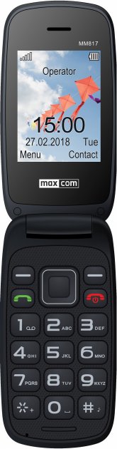 Мобільний телефон Maxcom MM817 Black