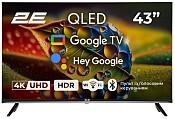 Телевізор 2E 2E-43A77Q 4K Google TV Wi-Fi