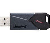 Флешка Kingston DataTraveler Exodia Onyx 64 ГБ USB 3.2 Gen 1 Black