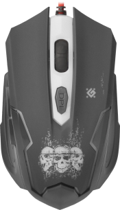 Миша ігрова Defender Skull GM-180L USB Black (52180)