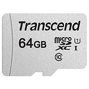 Карта пам'яті Transcend MicroSDXC 300S 64GB Class 10 UHS-I U1 no adapter (TS64GUSD300S)