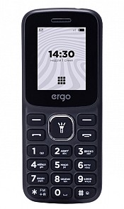 Мобільний телефон Ergo B182 Black