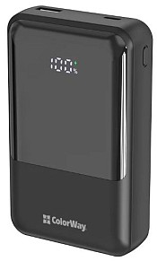 УМБ (Power Bank) ColorWay 20 000 mAh DigiPower (USB QC4.0 + USB-C PD45W) Black (CW-PB200LP04BK)
