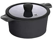 Каструля Ringel Zitrone Black RG-2108-24/1 BL-R 4.2л.