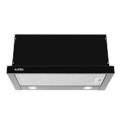 Витяжка телескопічна Ventolux Garda 60 BK (1100) LED